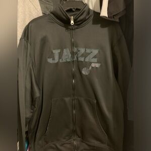 Utah Jazz black zip up